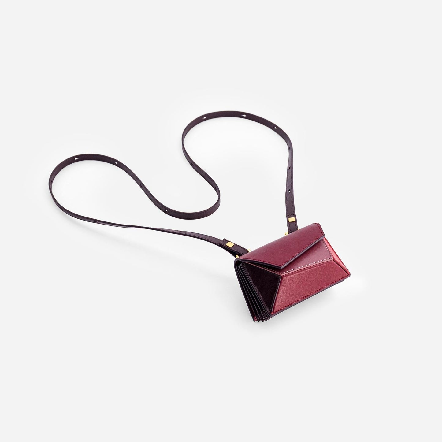 Naomi Mini Wallet - Cranberry