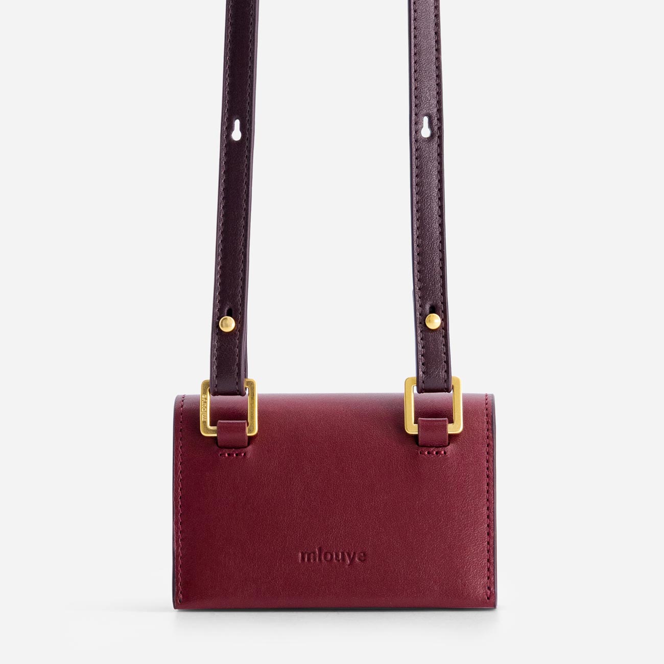Naomi Mini Wallet - Cranberry