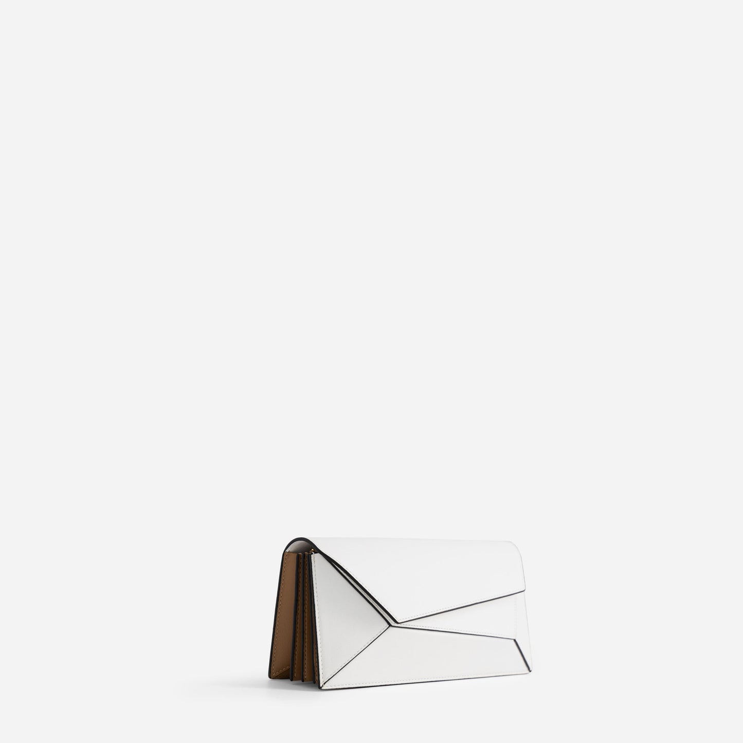 Naomi Long Purse - White