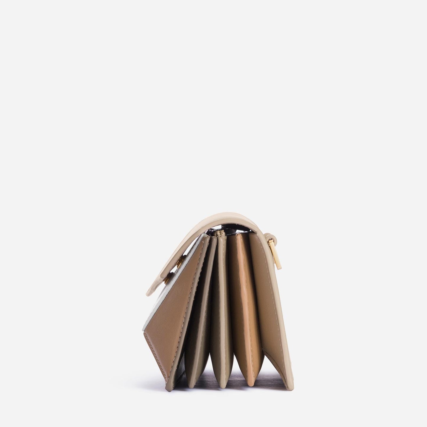 Naomi Long Purse - Milky