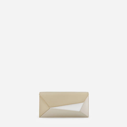 Naomi Long Purse - Vanilla