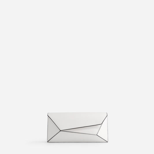 Naomi Long Purse - White