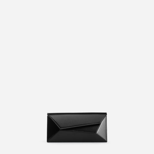 Naomi Long Purse - Carbon
