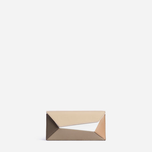 Naomi Long Purse - Milky